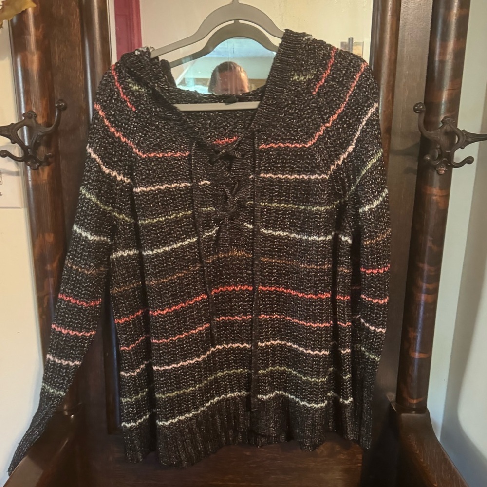 Torrid Cable Knit Sweater w/ Hood